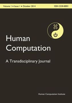 portada Hc2014-001-01: Human Computation, Volume 1, Issue 1 (en Inglés)