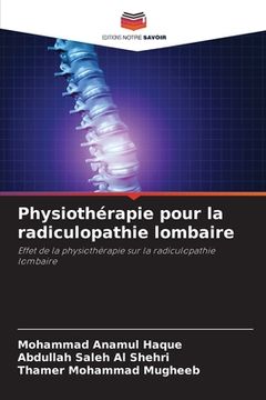 portada Physiothérapie pour la radiculopathie lombaire (en Francés)