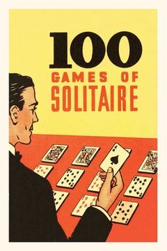 portada Vintage Journal 100 Games of Solitaire (en Inglés)