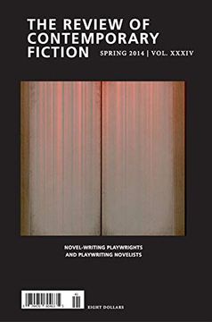 portada Review of Contemporary Fiction: Spring 2014 Vol. Xxxiv (en Inglés)