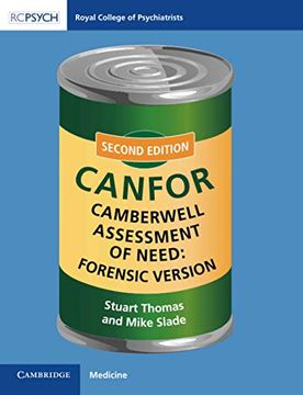 portada Camberwell Assessment of Need: Forensic Version: Canfor (in English)