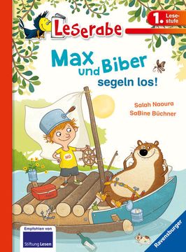 portada Leserabe - 1. Lesestufe: Max und Biber Segeln Los! (en Alemán)