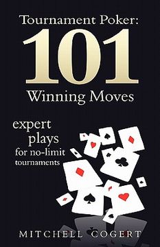portada tournament poker: 101 winning moves (in English)