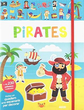 portada El meu Primer Llibre D'adhesius, Pirates: 230 Adhesius Pirates (in Spanish)