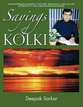 portada sayings of kolki (en Inglés)