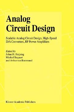 portada analog circuit design (en Inglés)