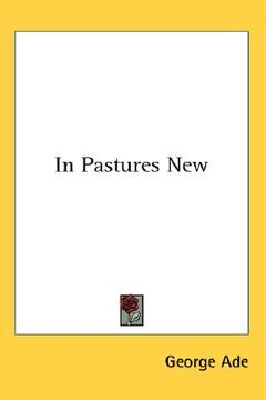 portada in pastures new (en Inglés)