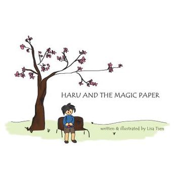 portada haru and the magic paper (en Inglés)