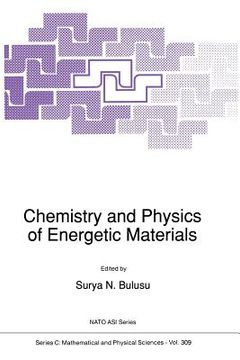 portada Chemistry and Physics of Energetic Materials (en Inglés)