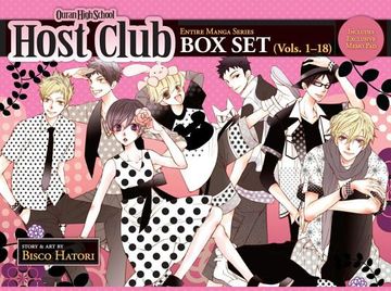 portada Ouran High School Host Club box set (in English)
