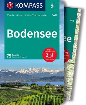portada Kompass Wanderführer Bodensee, 75 Touren (en Alemán)