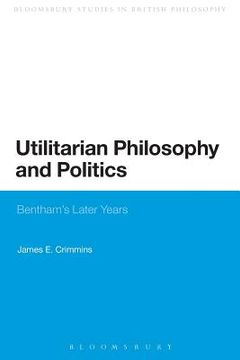 portada utilitarian philosophy and politics (en Inglés)