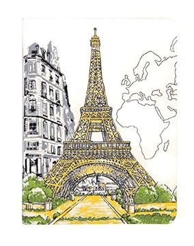 portada Paris Eiffel Tower Handmade Journal: A Field Guide for Typographic Expeditions