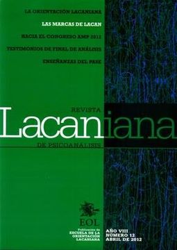 portada Lacaniana 12 (Spanish Edition)