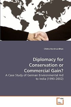 portada diplomacy for conservation or commercial gain? (en Inglés)