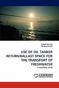 portada use of oil tanker return/ballast space for the transport of freshwater