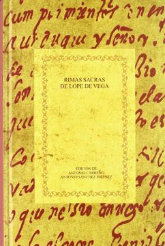 portada Rimas Sacras. Carreño, Antonio; Sánchez Jiménez, Antonio (Biblioteca Áurea Hispánica)