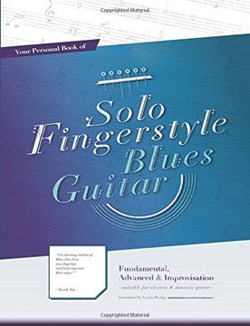 portada Your Personal Book of Solo Fingerstyle Blues Guitar: Fundamental, Advanced & Improvisation: (suitable for electric & acoustic guitar)