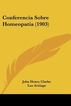 portada conferencia sobre homeopatia (1903) (en Inglés)