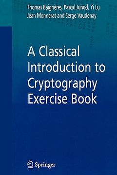 portada a classical introduction to cryptography exercise book (en Inglés)