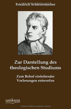 portada Zur Darstellung des theologischen Studiums (German Edition)