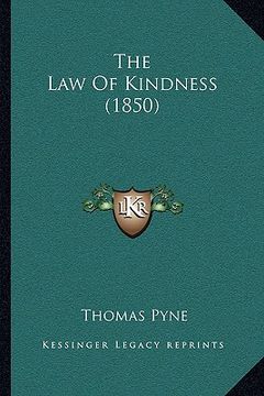 portada the law of kindness (1850)
