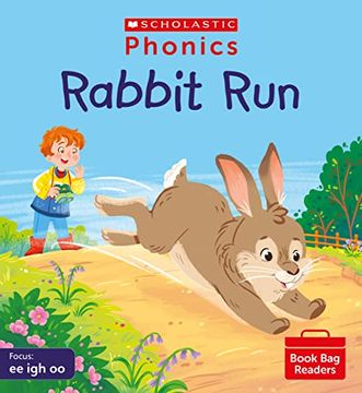 portada Phonics Readers: Rabbit run Decodable Phonic Reader for Ages 4-6 Exactly Matches Little Wandle Letters and Sounds Revised - Phase 3 (Phonics Book bag Readers)