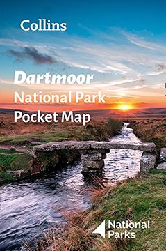portada Dartmoor National Park Pocket Map: The Perfect Guide to Explore This Area of Outstanding Natural Beauty (en Inglés)