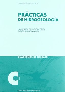 portada Prácticas de Hidrogeología (Cuadernos de Trabajo/ Ciencias Experimentales y Exactas) (in Spanish)