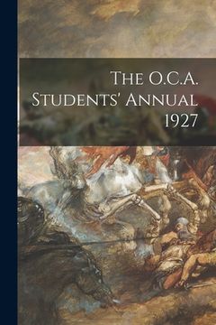 portada The O.C.A. Students' Annual 1927 (en Inglés)