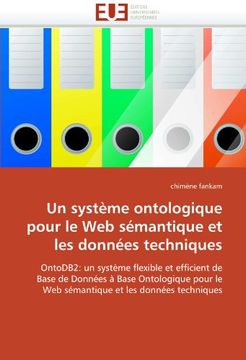 portada Un Systeme Ontologique Pour Le Web Semantique Et Les Donnees Techniques