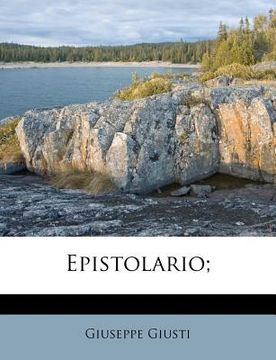 portada Epistolario; (en Italiano)