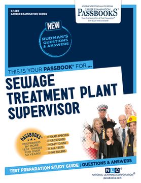 portada Sewage Treatment Plant Supervisor (C-1490): Passbooks Study Guide Volume 1490 (en Inglés)