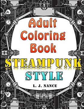 portada Adult Coloring Book - Steampunk Style
