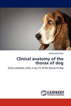 portada clinical anatomy of the thorax of dog (en Inglés)