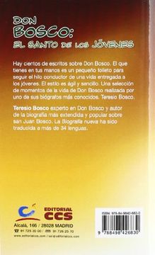 portada Don Bosco: el santo de los jóvenes (Biografías salesianas)