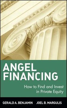 portada angel financing: how to find and invest in private equity (en Inglés)
