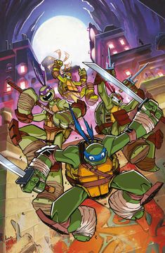 portada Las asombrosas aventuras de las Tortugas Ninja núm. 01 (en Castellano)