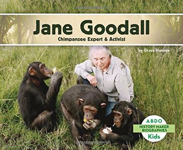 portada Jane Goodall: Chimpanzee Expert & Activist (History Maker Bios (Lerner))