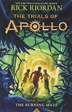 portada The Burning Maze (The Trials of Apollo, 3) (en Inglés)