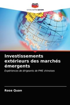 portada Investissements extérieurs des marchés émergents (en Francés)