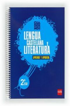 portada Lengua castellana y literatura. 2 ESO. Aprende y aprueba. Cuaderno