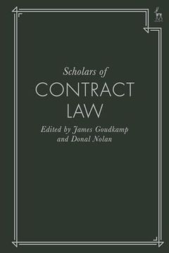 portada Scholars of Contract Law (en Inglés)