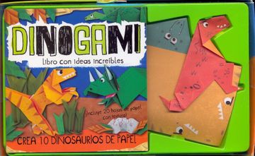 portada Mini Gift set - Dinogami - Crea Dinosaurios de pa