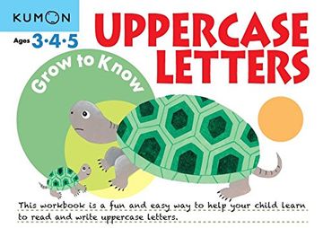 portada Grow to Know: Uppercase Letters (Grow to Know Workbooks) (in English)