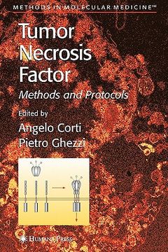 portada tumor necrosis factor: methods and protocols (en Inglés)