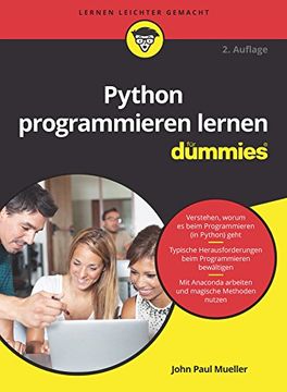 portada Python Programmieren Lernen für Dummies (en Alemán)