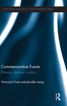 portada commemorative events: memory, identities, conflict (en Inglés)
