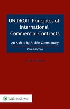 portada UNIDROIT Principles of International Commercial Contracts. An Article-by-Article Commentary
