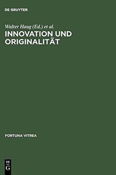 portada Innovation und Originalitèat (en Alemán)